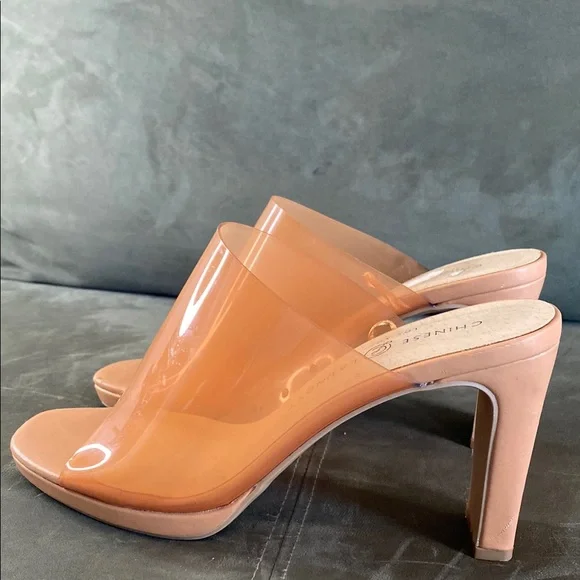 Chinese Laundry Women's Orange Mules - Picture 4 of 6